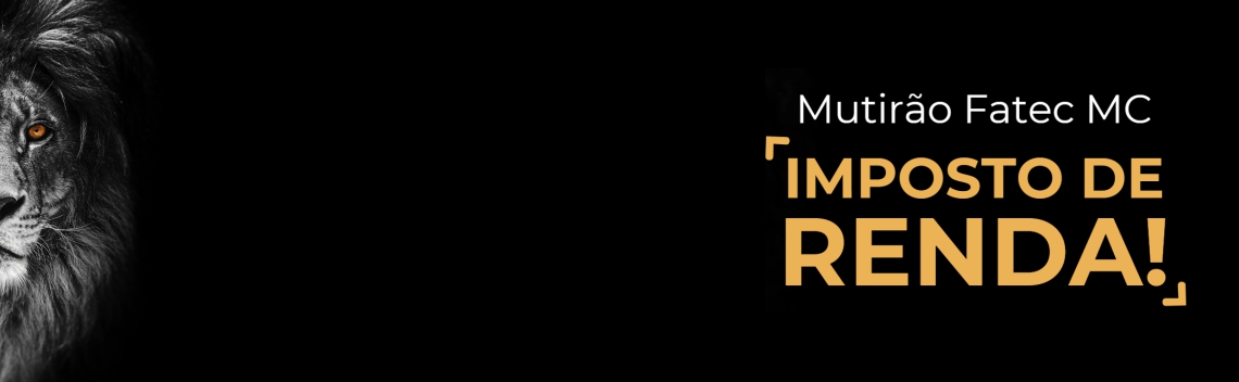 Imagem contendo informação do imposto de renda.