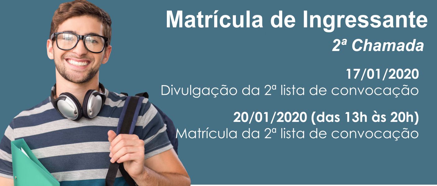 Imagem contendo informações da segunda chamada do vestibular FATEC.