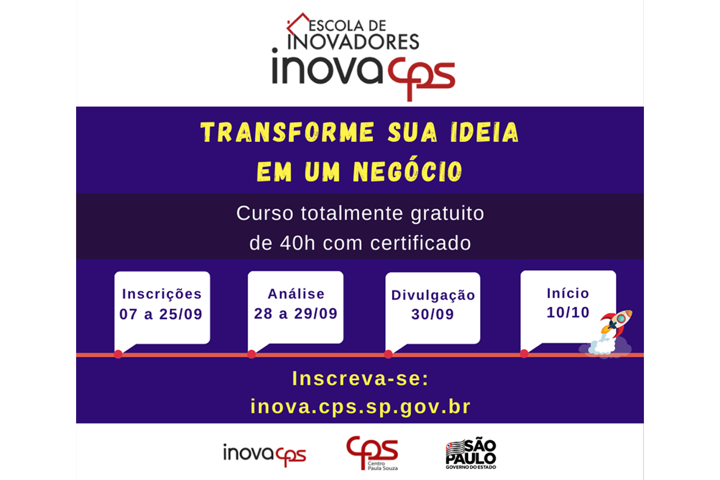 divulgação escola inovadores